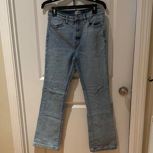 Kensie Light Wash Women’s Jeans high-rise bootcut size 8